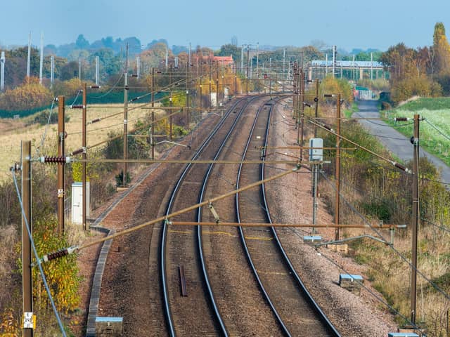 The reintroduction of railway lines in Wetherby could bring a tourism boost to the town, according to petitioners. Photo: James Hardisty.