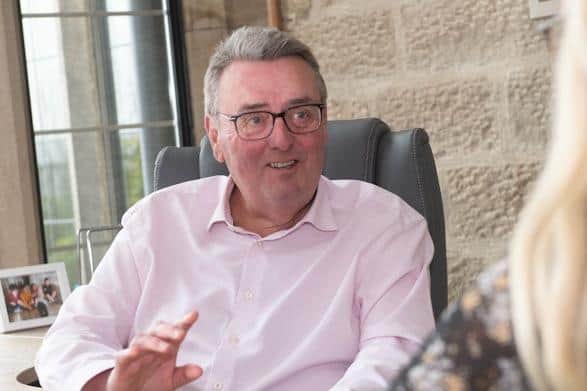 Tony Collins, chief executive of Saint Michael's Hospice and Herriot Hospice Homecare.