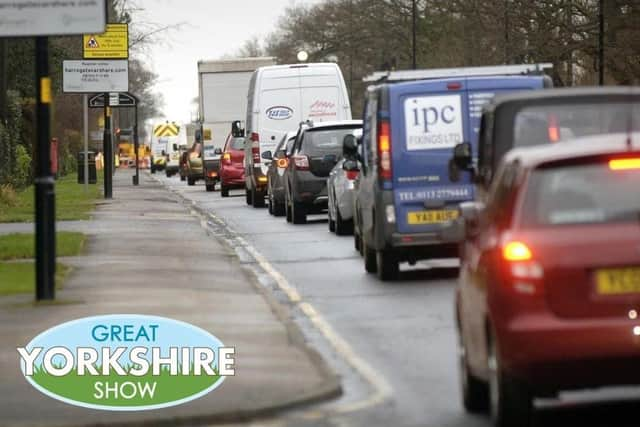 There will be a number of road diversions in place and disruption expected during the Great Yorkshire Show