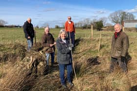 The tree planting team at 'Trees for Nidderdale'