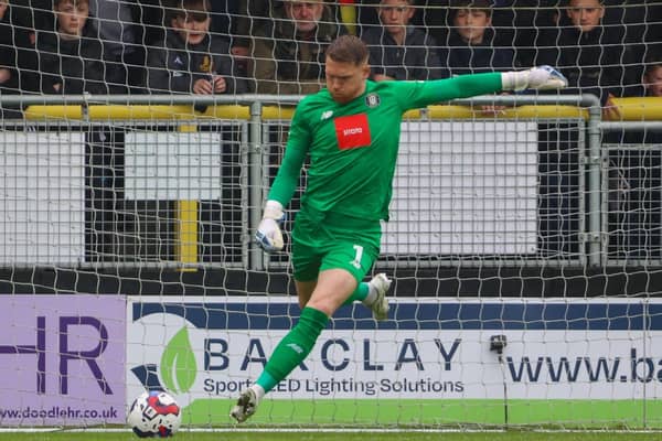 Mark Oxley has made 68 appearances since joining Harrogate Town from Southend United in the summer of 2021. Pictures: Matt Kirkham