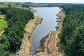 Yorkshire Water is encouraging customers to save water, as high temperatures have caused a surge in usage. The resevoir in Harrogate pictured here was during last year's hose pipe ban.
(Photo by Christopher Furlong/Getty Images)