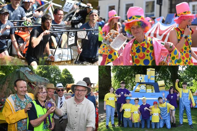 We take a look at 32 brilliant pictures from the traditional Knaresborough Bed Race 2023