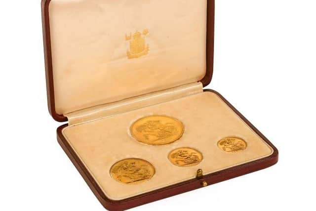 George VI, 'Coronation' Gold Proof Set 1937 – Estimate: £10,000-12,000