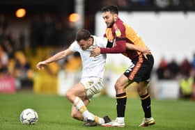Levi Sutton in action for Bradford City during the 2021/22 season. Picture: Nathan Stirk/Getty Images