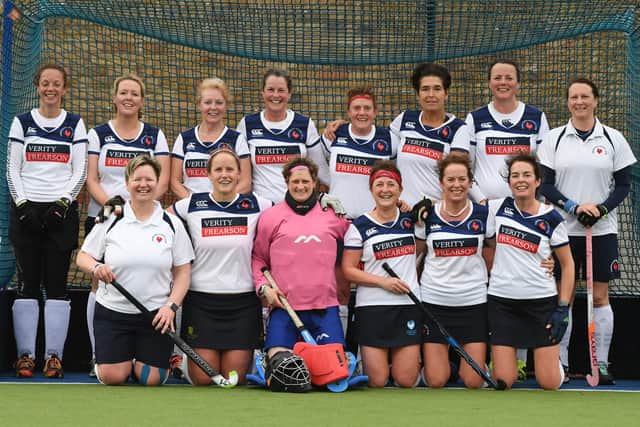 Harrogate Hockey Club Ladies' Over-45s secured their place in the Masters National Cup semi-finals. Pictures: Gerard Binks