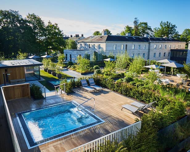 Stunning rooftop spa and garden - Rudding Park,which won Best Spa in the North-East section of The Good Spa Guide Awards, sponsored by Germaine de Capuccini. (Picture contributed)