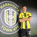 Ellis Taylor is Harrogate Town's third new signing of the summer transfer window. Picture: Harrogate Town AFC