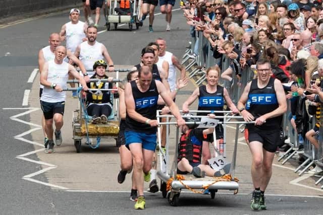 Visitors and residents planning to attend the Great Knaresborough Bed Race are being advised to plan ahead, as a series of staggered road closures will be in place throughout the day