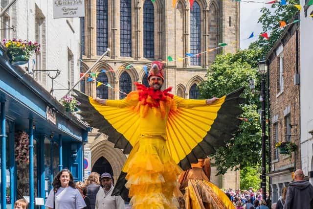 From a miniature puppet show to Shakespeare at Fountains Abbey,  Ripon Theatre Festival revels in using unique venues across the whole city. (Picture contributed)