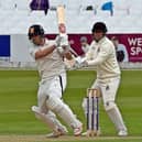 Mat Pillans hit a rapid half-century to help Harrogate CC to victory on the road at Scarborough. Pictures: Simon Dobson