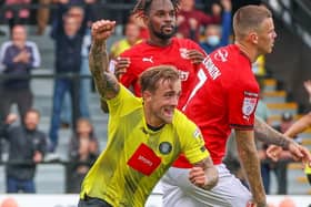 Alex Pattison has scored two goals and set up two more for Harrogate Town in 2022/23. Pictures: Matt Kirkham