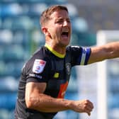 Josh Falkingham and his Harrogate Town team-mates entertain Salford City on Saturday afternoon aiming to record what would be just their third League Two victory in nine outings this term. Picture: Matt Kirkham