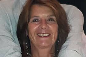 Linda Davis, 71, was in Southwell Road East, Rainworth, when she was hit by a privately-owned electric scooter.