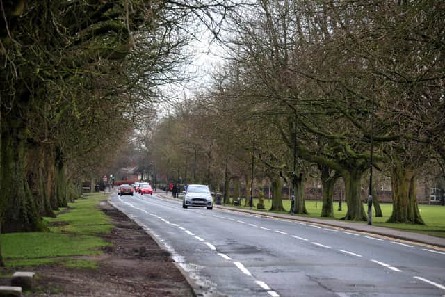 Oatlands Drive in Harrogate which leads to St Aidan's School and St John Fisher's School. (Picture Gerard Binks)