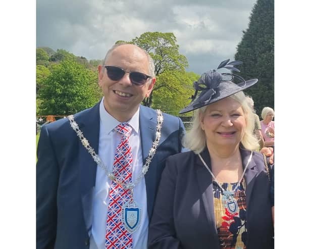 Cllr Chris Thompson and his wife, Dawn, look forward to the year ahead and building the strength within the comunity.