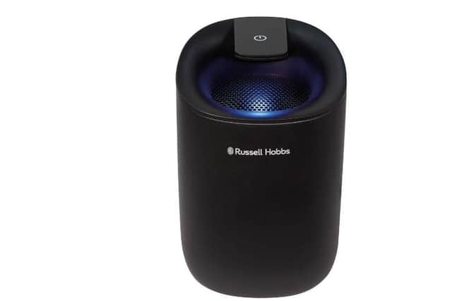 We checked out the Russell Hobbs Fresh Air Mini Dehumidifier and were super-impressed by its power.