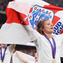 Rachel Daly helped England to glory at the 2022 European Championships. Picture: Getty Images