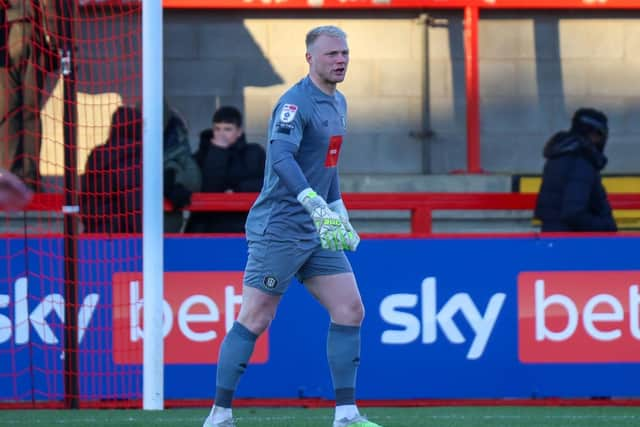 Goalkeeper Jonathan Mitchell suffered a knee injury in training earlier this week. Picture: Matt Kirkham