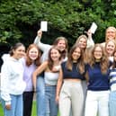 Success - Flashback to pupils celebrating A level results at Harrogate Ladies College which features in Sunday Times Top Schools Top Ten. (Picture contributed)