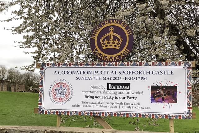 Spofforth Castle is hosting an evening of entertainment to celebrate the Coronation of King Charles III.