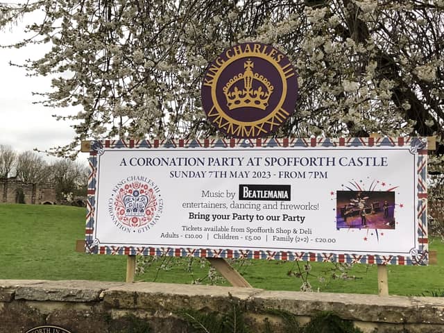 Spofforth Castle is hosting an evening of entertainment to celebrate the Coronation of King Charles III.