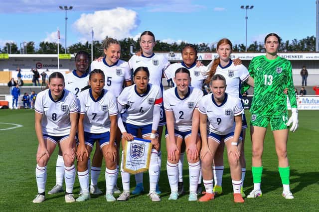 "Incredible experience" - Lottie Day in the England line-up for the football tournament in France. (Picture contributed)