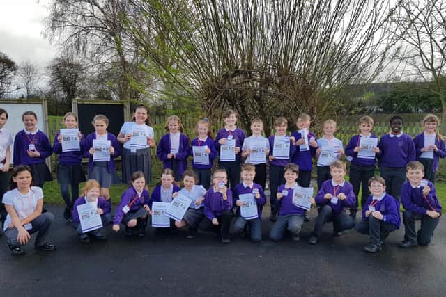 Year 4 and 5 at Outwood Primary Academy in Ripon embrace future ambitions on Newspaper Day