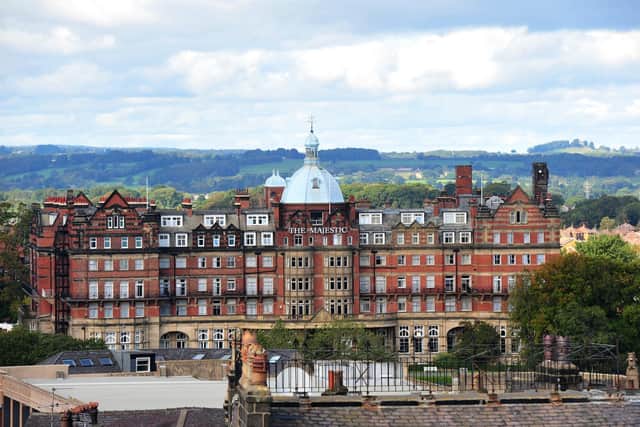 Rich heritage - Harrogate's Majestic Hotel opened in 1900 and was the first modern Victorian hotel built to accommodate Harrogate growing spa trade. (Picture Gerard Binks)