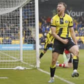 Jasper Moon has scored three goals in 46 appearances since joining Harrogate Town on a season-long loan deal. Picture: Paul Thompson/ProSportsImages