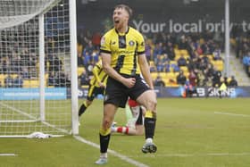 Jasper Moon has scored three goals in 46 appearances since joining Harrogate Town on a season-long loan deal. Picture: Paul Thompson/ProSportsImages