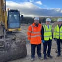 Harrogate and Knaresborough MP Andrew Jone  visiting Killinghall wastewater treatment works where Yorkshire Water is spending £19m to improve the river Nidd. (Picture contributed)