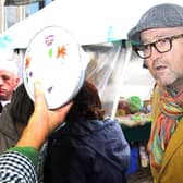 David Harper rooting out a bargain. (Pic credit: Jason Chadwick)