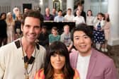 Harrogate amateur musician impressing in Channel 4 TV series - The presenter of The Piano Claudia Winkleman with judges superstar pianist Lang Lang and pop singer Mika. (Picture contributed)