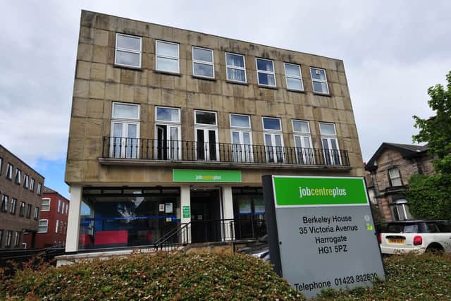 Harrogate Jobcentre is playing its part in the Government’s campaign to reduce economic inactivity with claimant numbers for the 50-plus age group in the town falling by 6%. (Picture Gerard Binks)