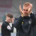 Harrogate Town manager Simon Weaver. Pictures: Matt Kirkham