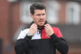 Knaresborough Town manager Simon Parkes. Picture: Gerard Binks