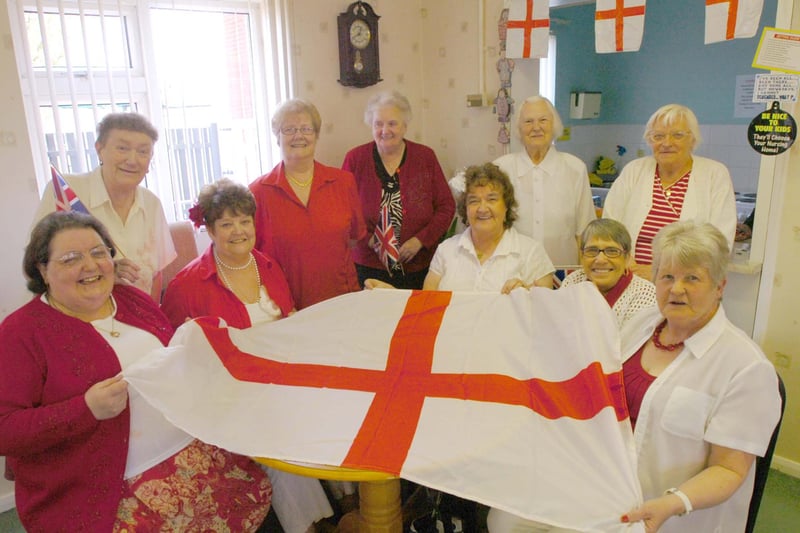 Celebrating St George's Day in 2009 at Springwell Flats. Are you pictured?
