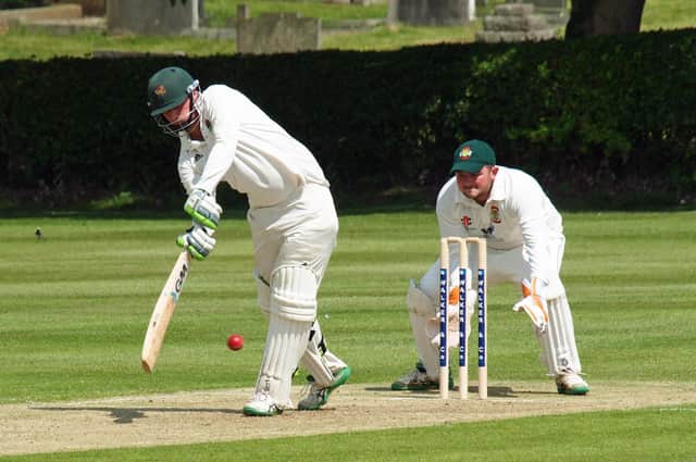 George Owram was unable to save his Harrogate CC 2nds side from defeat.