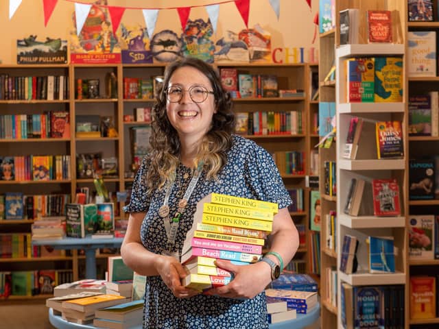 Georgia Eckert at Imagined Things Bookshop, Harrogate, pictured last summer. (Picture Bruce Rollinson)