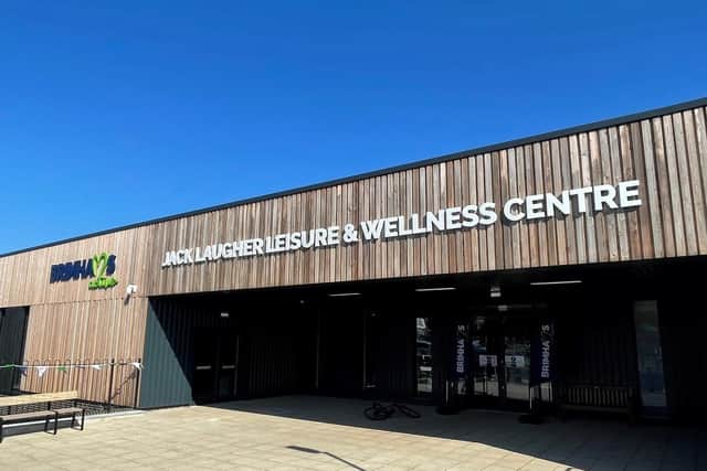 The Jack Laugher Leisure and Wellness Centre in Ripon.
