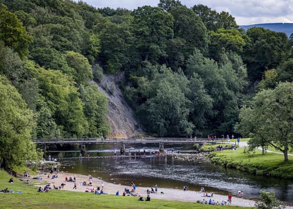 River Wharf at Bolton Abbey