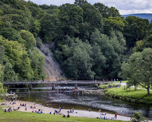 River Wharf at Bolton Abbey