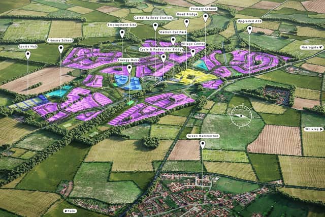 Councillors have insisted there will be 40 per cent affordable housing across the 4,000-home Maltkiln site near Harrogate