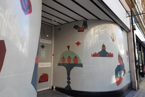 With the window art created and refurbishment work on the fixtures, fittings and furnishing of the interiors ongoing, GAIL's coffee shop is set to open its new Harrogate branch in a few weeks’ time. (Picture contributed)