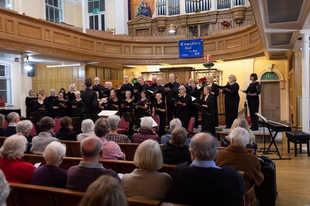 Harrogate's Vocalis chamber choir pictured at Wesley Centre in Harrogate.
