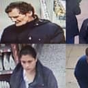 We take a look at 25 people who have been caught on camera in the Harrogate district and are wanted by North Yorkshire Police