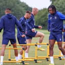 Harrogate Town's players are put through their paces during a pre-season training session as part of their annual quest to become the fittest team in their division. Picture: Matt Kirkham