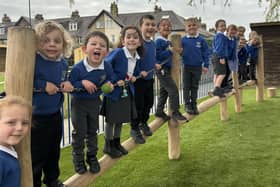 The pupils at Richard Taylor Church of England Primary School in Harrogate have been enjoying their new outdoor learning area and play equipment