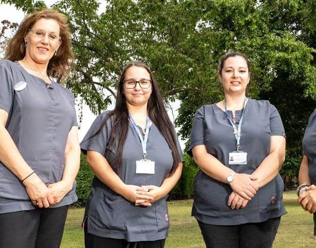 Harrogate success - Members of the Carefound Home Care team who have been recognised as a Top 20 home care group in the UK. (Picture Carefound)